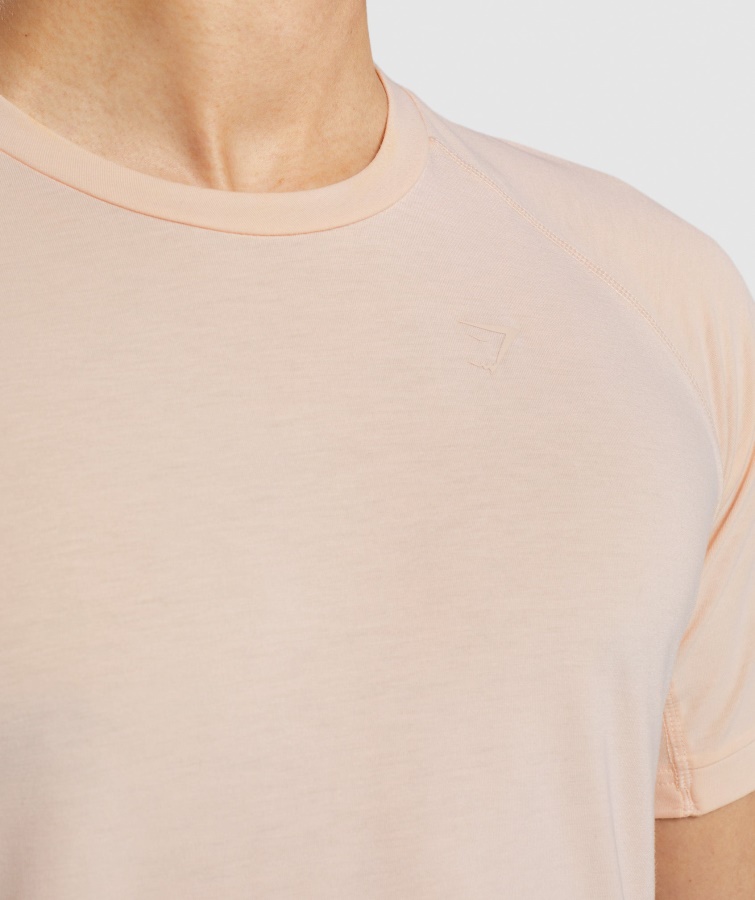 Gymshark Studio Amplificar Camiseta Rosa Orquídea