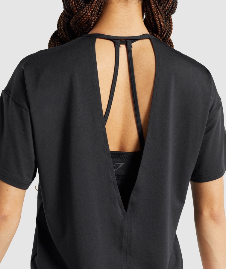 Camiseta Gymshark Studio Negra