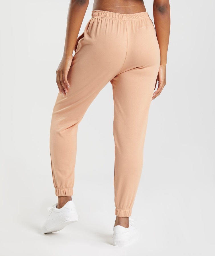 Joggers Holgados Gymshark Sunset Beige Whitney