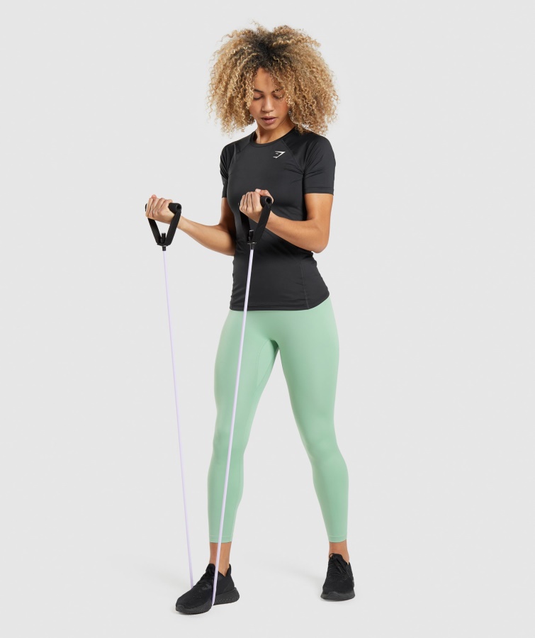 Camiseta Interior De Entrenamiento Gymshark Negra