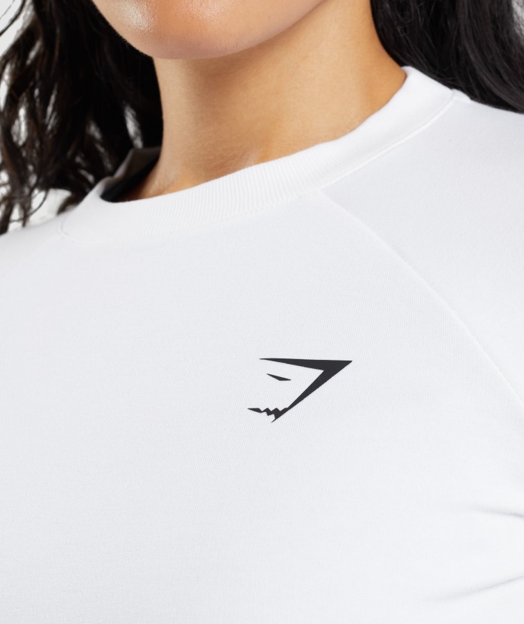 Jersey Corto De Entrenamiento Gymshark Blanco