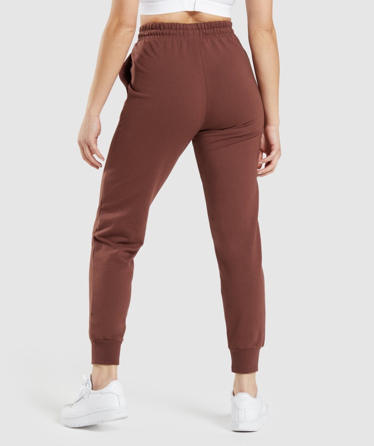 Joggers De Entrenamiento Gymshark Marrón Cereza
