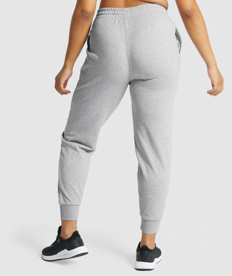 Joggers De Entrenamiento Gymshark Gris Claro Jaspeado