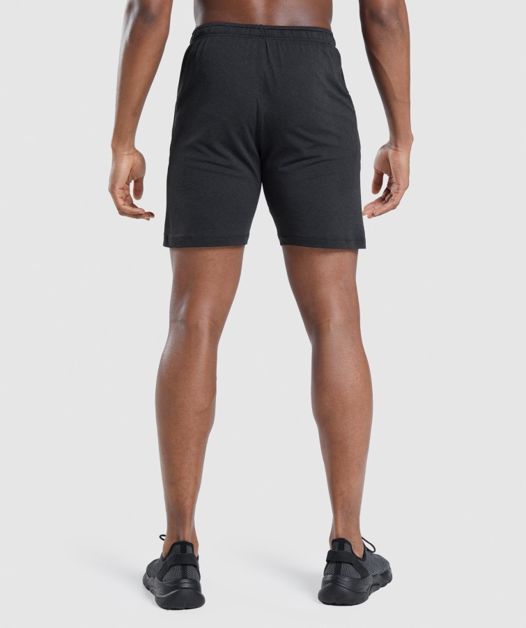 Pantalones Cortos Gymshark Vital Light Negro Jaspeado