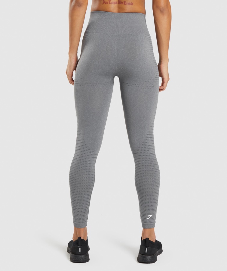 Leggings Gymshark Vital Seamless 2.0 Gris Ahumado Jaspeado