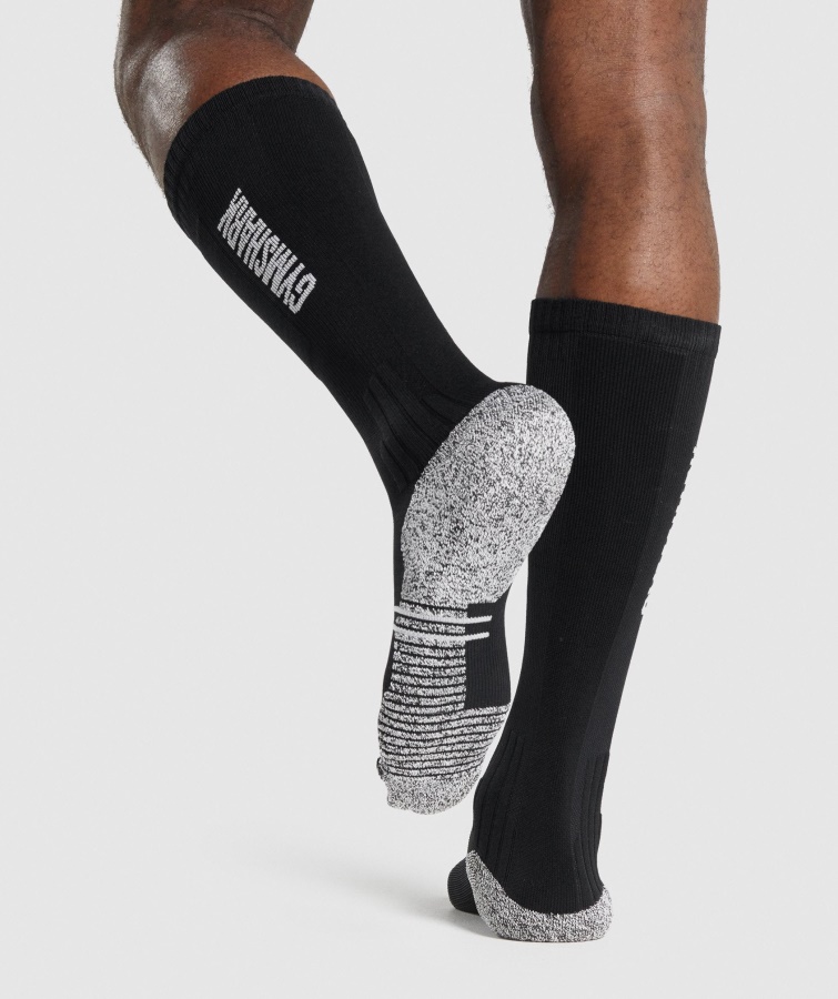 Calcetines De Halterofilia Gymshark Negros