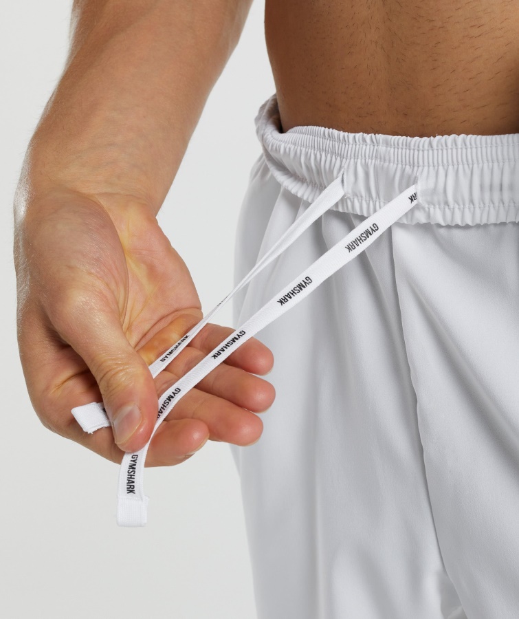 Shorts Gymshark Blancos De Llegada De 5