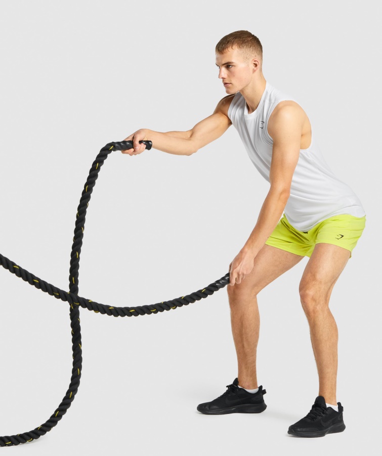 Camiseta Sin Mangas Gymshark Llegada Blanca