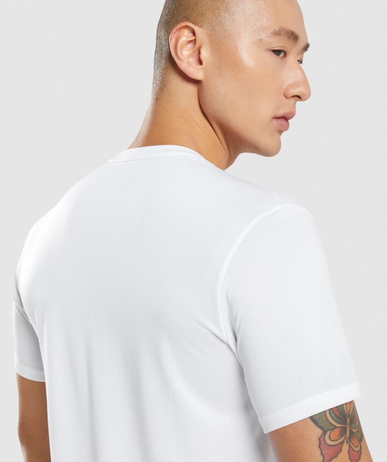 Camiseta Gymshark Llegada Blanca
