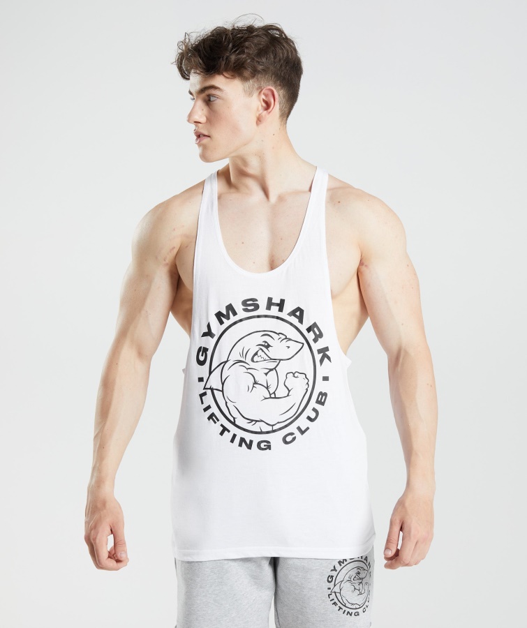 Larguero De Legado Blanco Gymshark