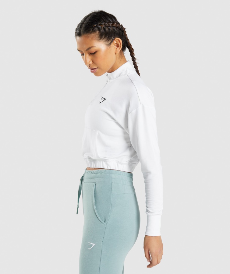 Gymshark Sudadera Blanca De Entrenamiento Pippa