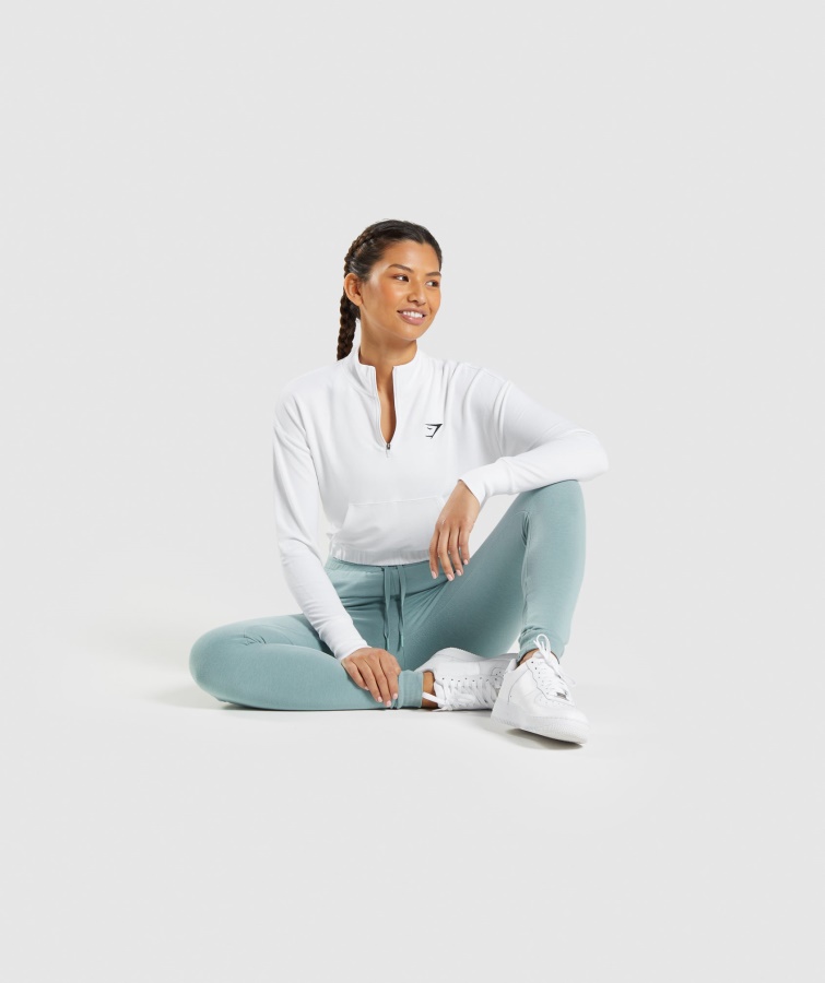 Gymshark Sudadera Blanca De Entrenamiento Pippa