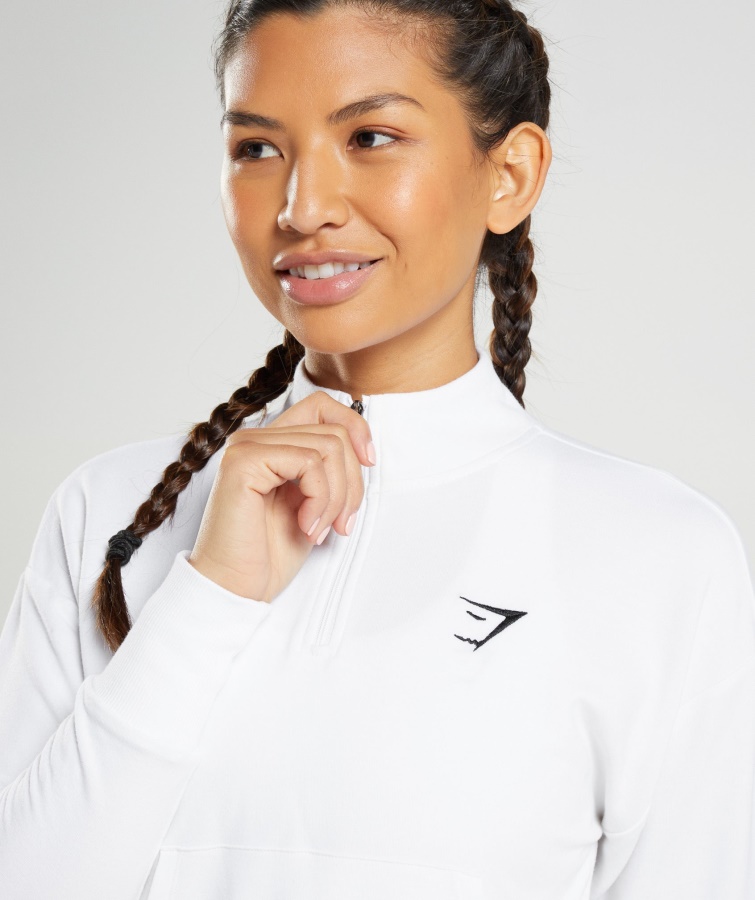 Gymshark Sudadera Blanca De Entrenamiento Pippa