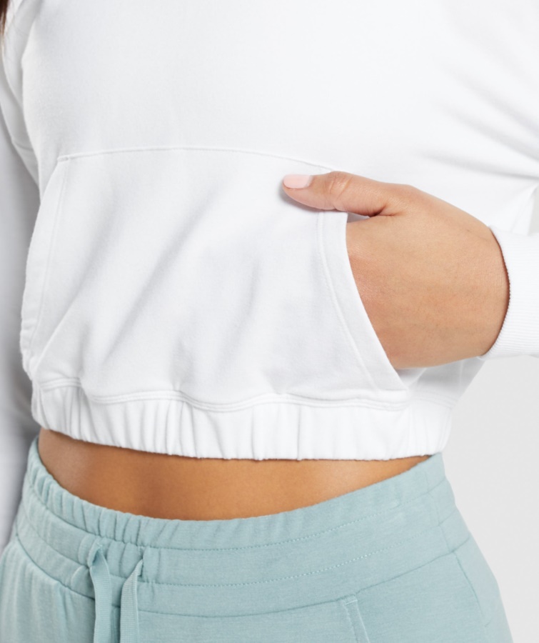 Gymshark Sudadera Blanca De Entrenamiento Pippa