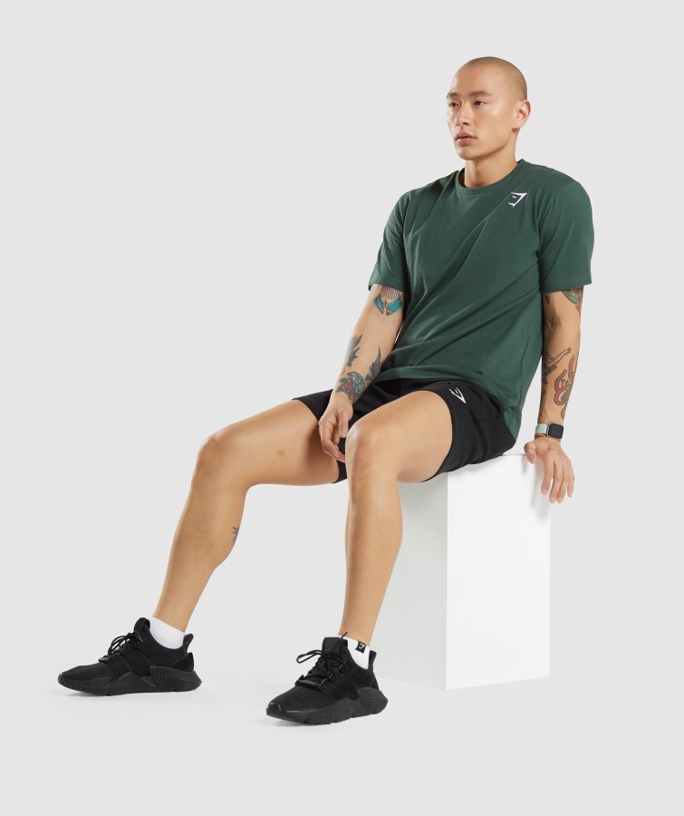 Gymshark Calcetines Deportivos Con Lengüeta Tejida Paquete De 3 Blancos