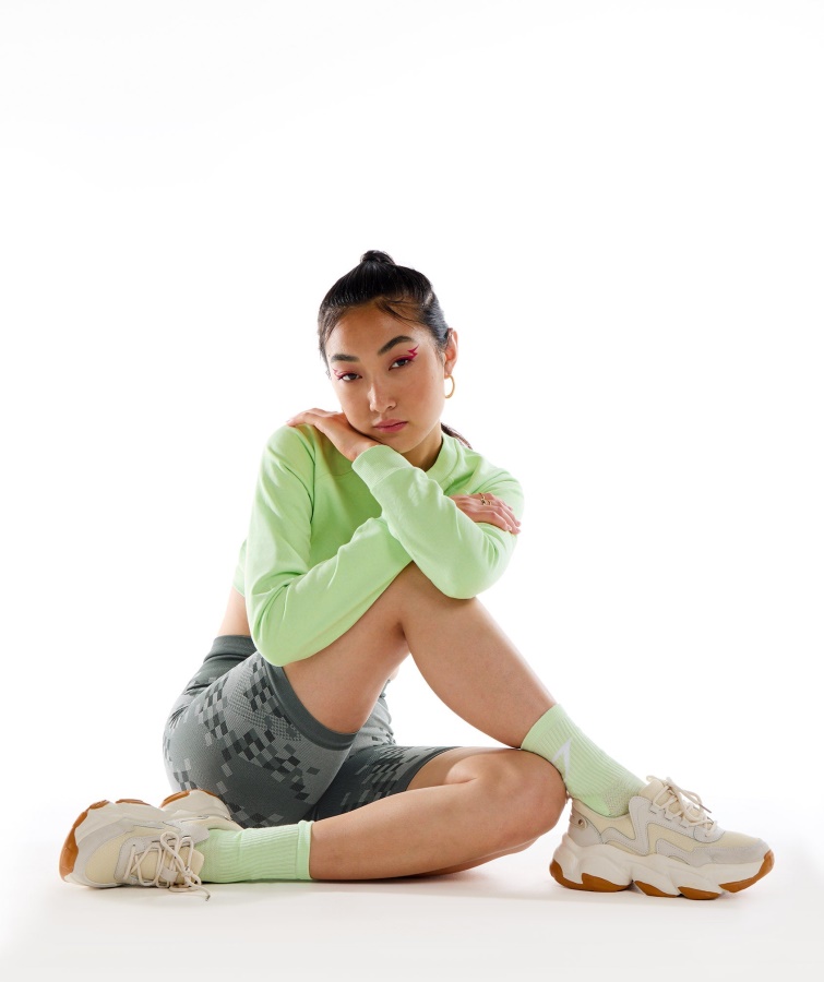 Culotte Sin Costuras Gymshark Wtflex Cyborg Gris Antracita-negro-gris Claro