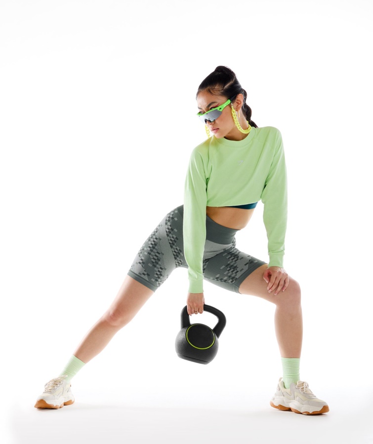 Culotte Sin Costuras Gymshark Wtflex Cyborg Gris Antracita-negro-gris Claro