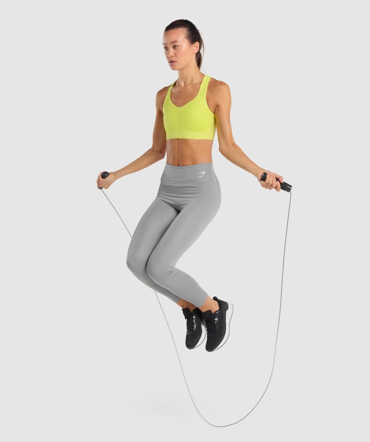 Sujetador Deportivo De Sujeción Alta Ligero Gymshark Amarillo