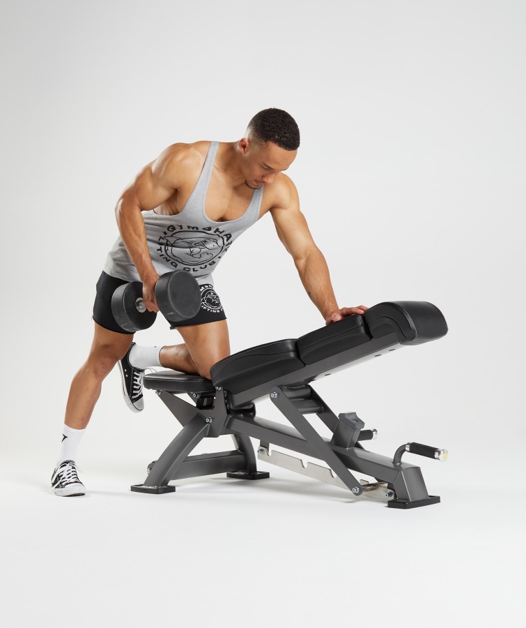 Larguero Heredado Gris Claro Core Marl Gymshark