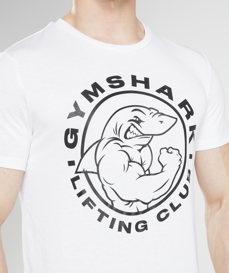 Legado Camiseta Blanca Gymshark