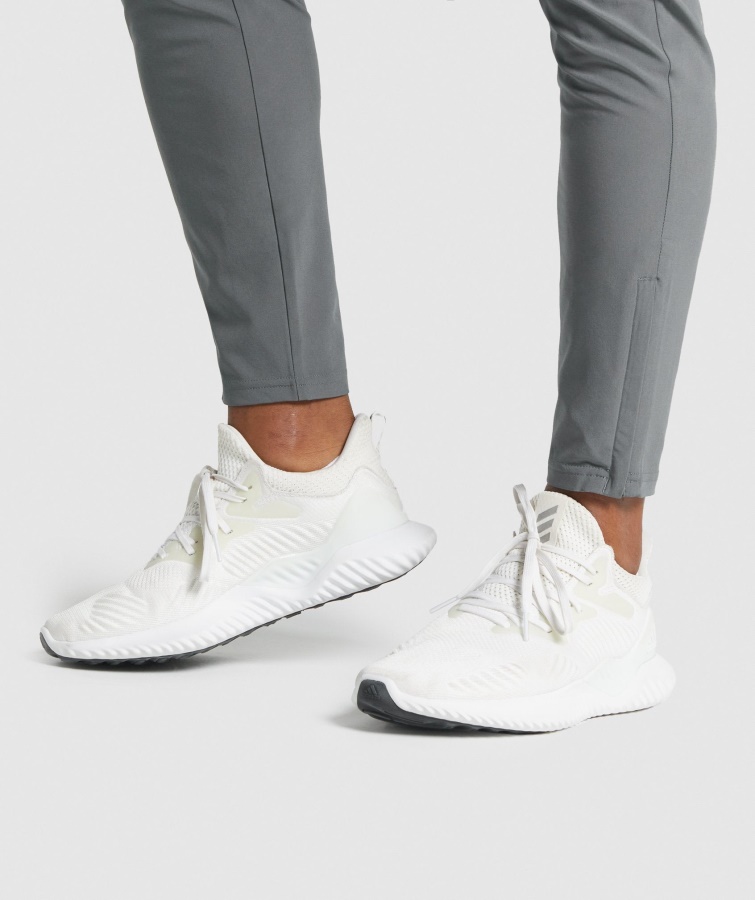 Calcetines De Rendimiento Invisibles Gymshark Blanco