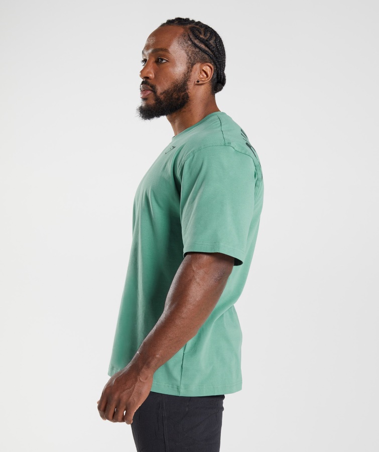 Power Camiseta Verde Alpino Gymshark