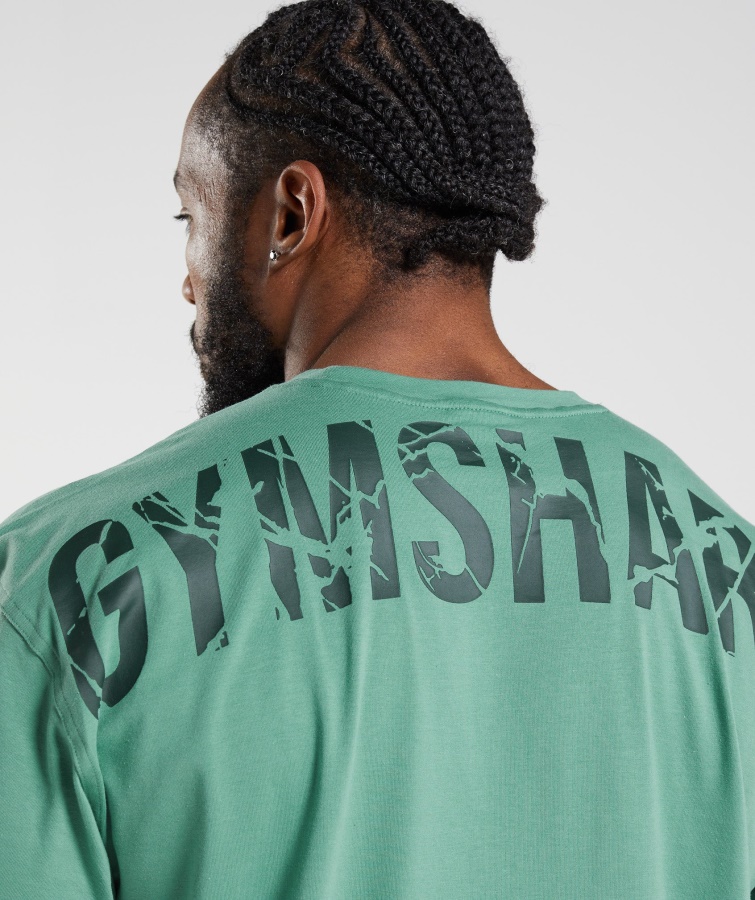 Power Camiseta Verde Alpino Gymshark