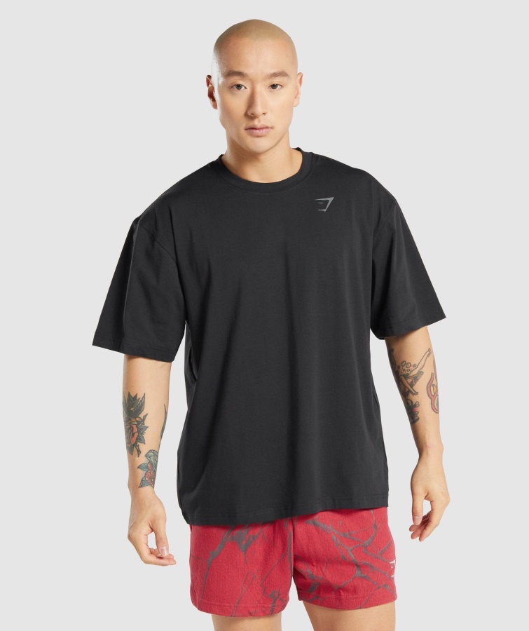 Camiseta Power Negra Gymshark