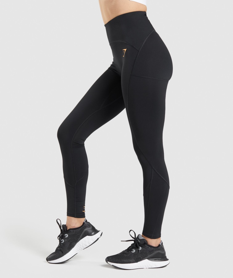 Malla Leggins Pulse Gymshark Negro
