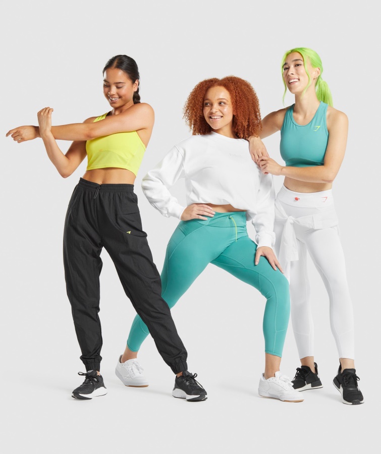 Pulso Jersey Blanco Gymshark