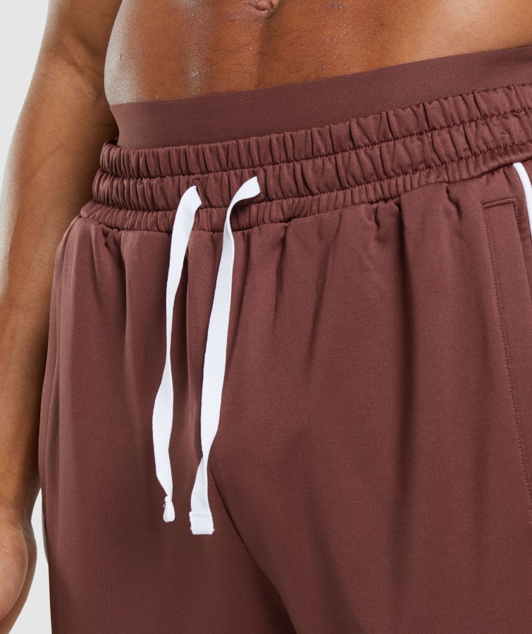 Joggers Reccess Gymshark Marrón Cereza-blanco