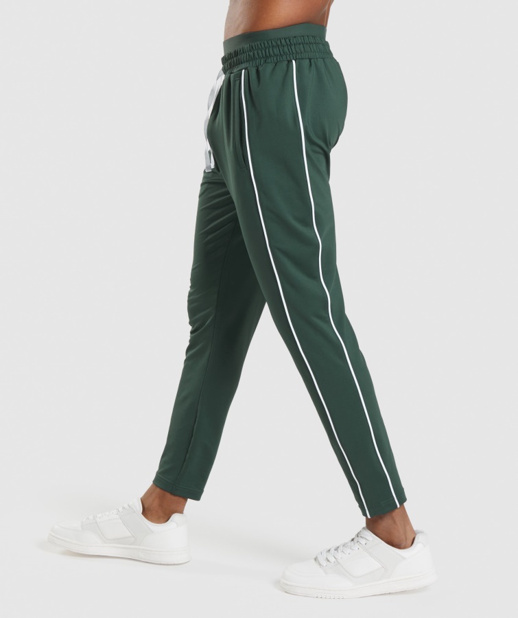 Joggers Reccess Verde Obsidiana-blanco Gymshark