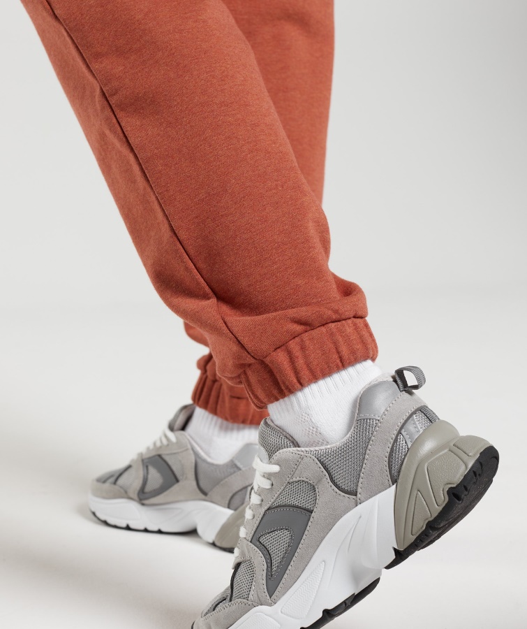 Día De Descanso Sudadera Jogger Marrón Canela Jaspeado Gymshark