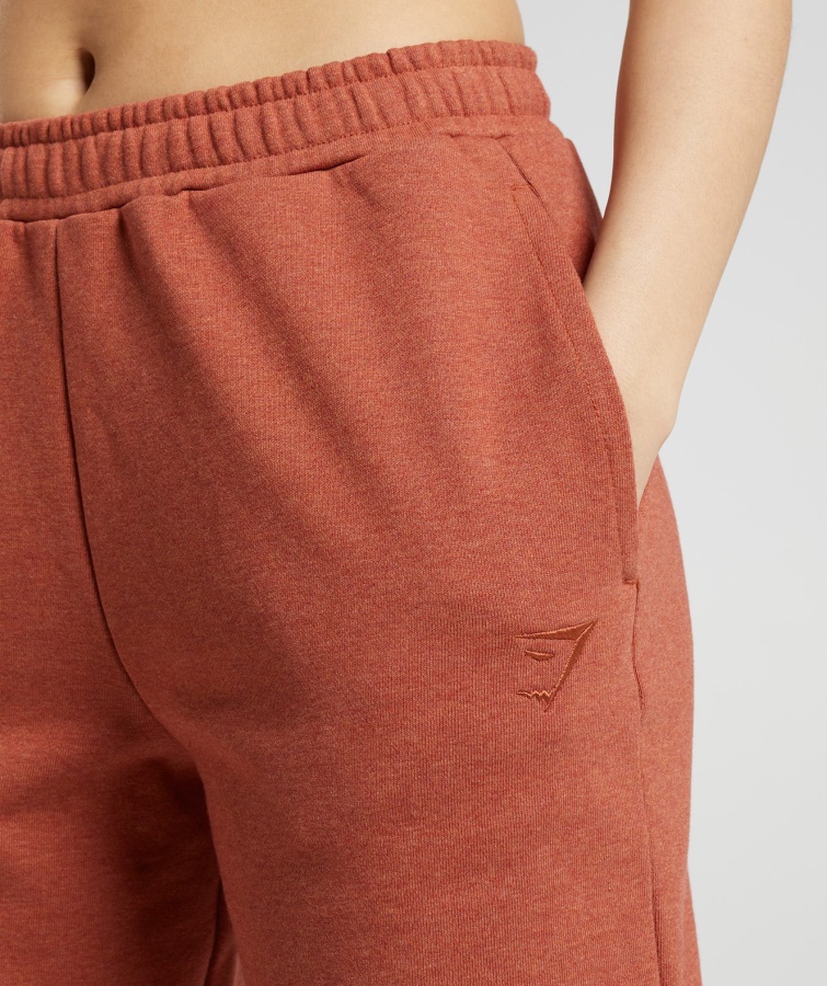 Día De Descanso Sudadera Jogger Marrón Canela Jaspeado Gymshark