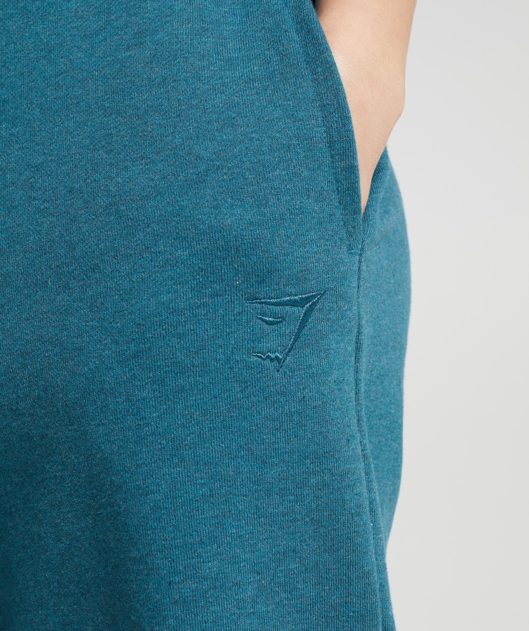 Día De Descanso Sudadera Jogger Acero Azul Jaspeado Gymshark