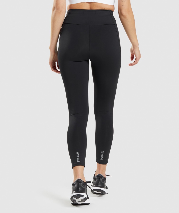 Polainas De Velocidad Gymshark Negro