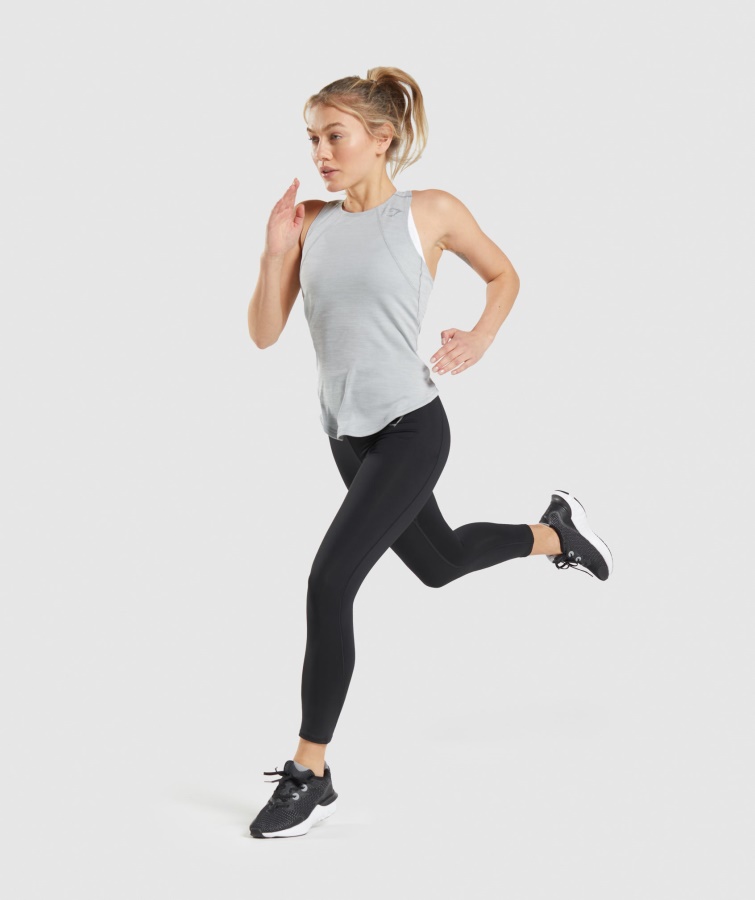 Polainas De Velocidad Gymshark Negro