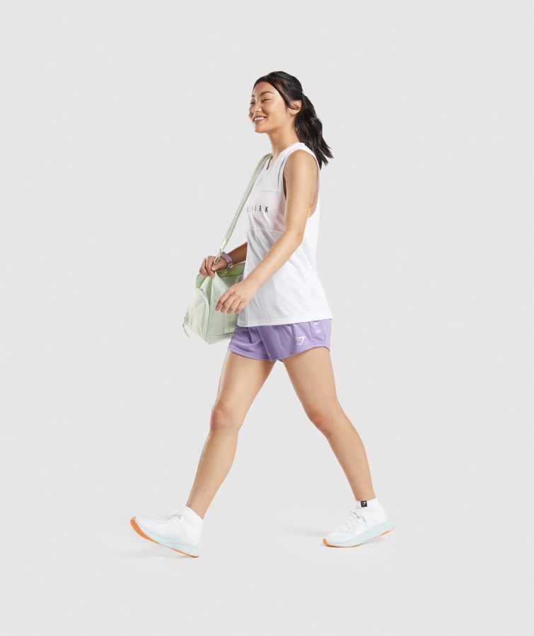 Camiseta Sport Suelta Gymshark Blanca