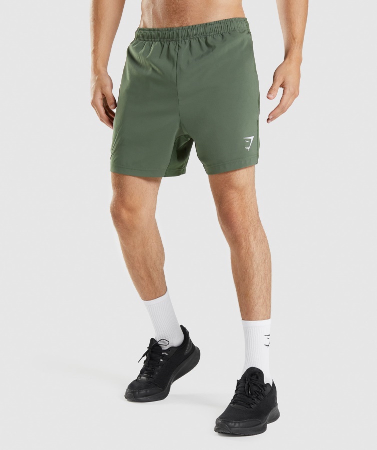 Pantalones Cortos De Deporte Verde Gymshark