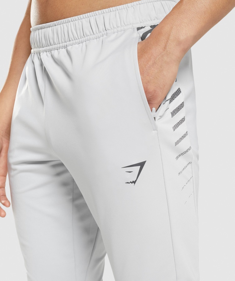 Jogger Sport Stripe Gris Claro Gymshark