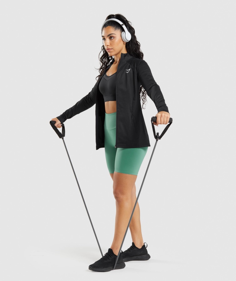 Chaqueta De Entrenamiento Gymshark Negra