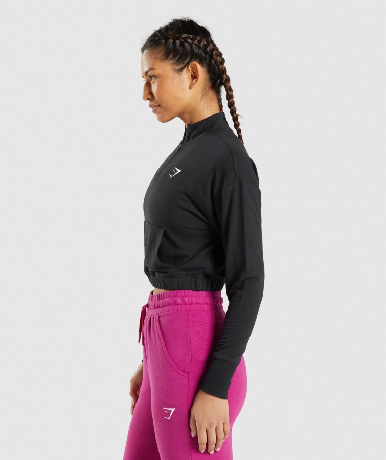 Jersey De Entrenamiento Pippa Negro Gymshark