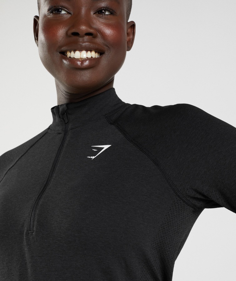 Jersey Con Cremallera 1-2 Sin Costuras Vital 2.0 Gymshark