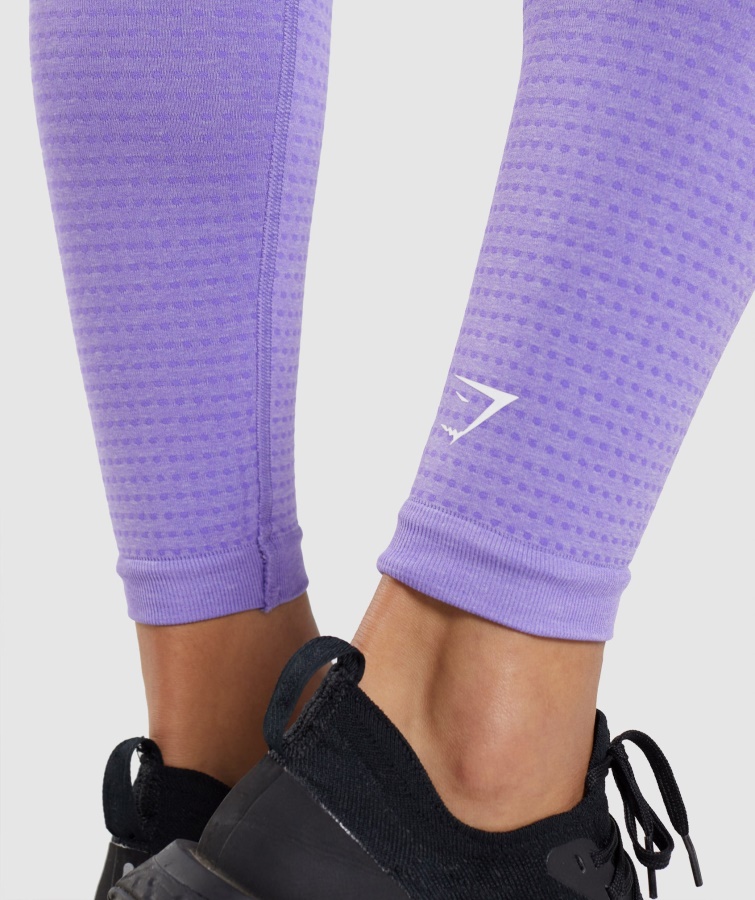 Legging Vital Sin Costuras 2.0 Violeta Brillante Jaspeado Gymshark
