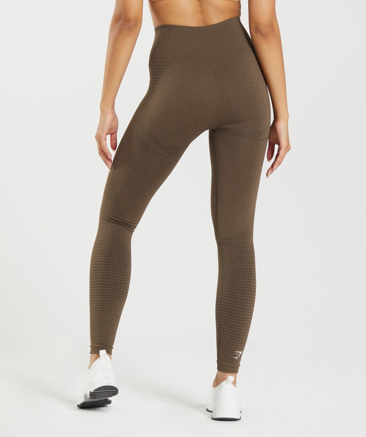 Legging Vital Sin Costuras 2.0 Espresso Jaspeado Gymshark
