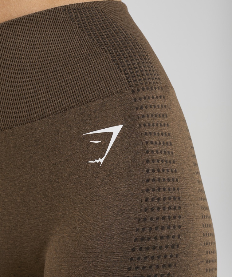 Legging Vital Sin Costuras 2.0 Espresso Jaspeado Gymshark