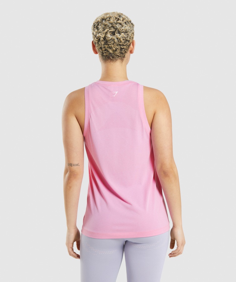 Vital Seamless 2.0 Tanque Suelto Ligero Sorbete Rosa Jaspeado Gymshark