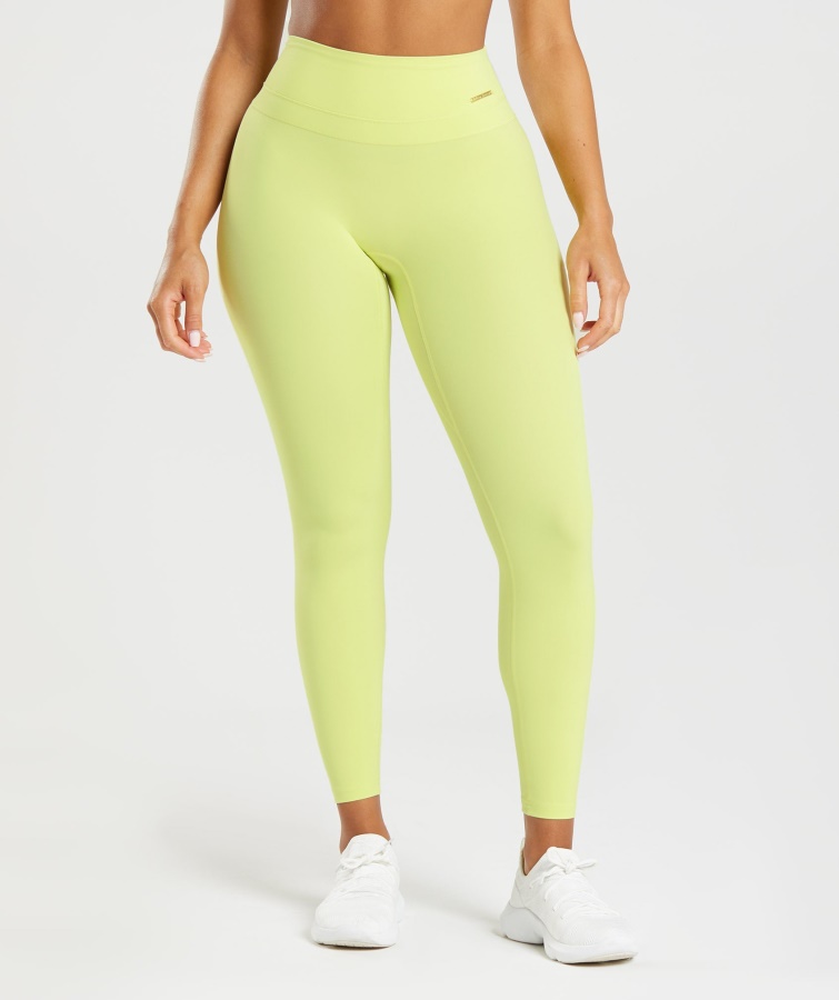 Leggings De Tiro Alto Whitney Algas Marinas Verde Gymshark